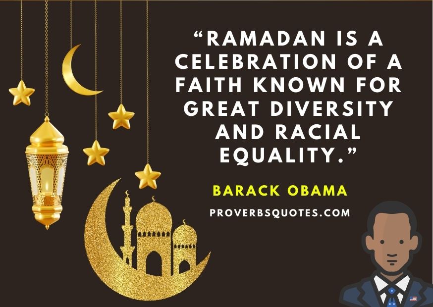 Ramadan is a celebration of a faith known for great diversity and racial equality